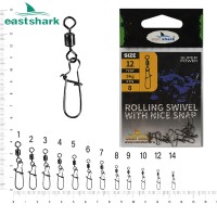 Вертлюг с карабином Американка NEW №6