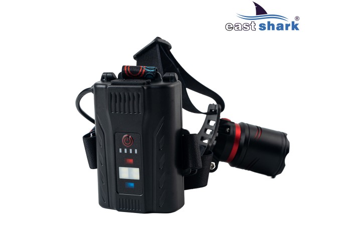 Фонарь налобный EastShark CT-340-1 синий свет