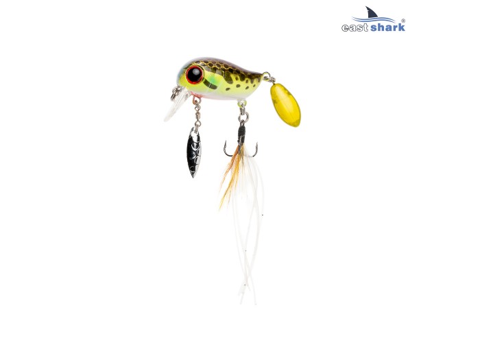 Воблер EastShark Hybrid 5.4см. 4.8г. 0-0.1m Floating col.#015