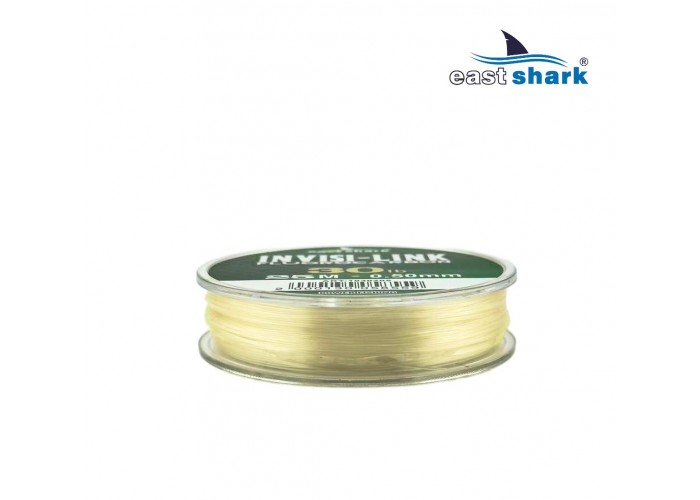 Леска Fluorocarbon EastShark INVISI-LINK 25м 0,50 мм