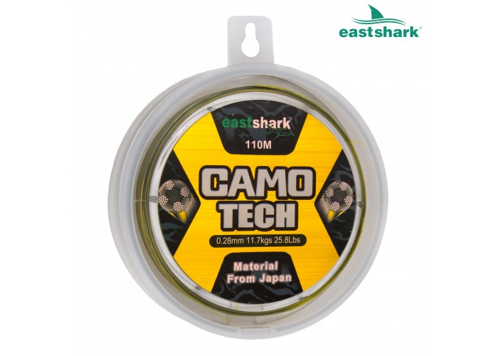 Леска GAMO TECH 0,50 110 м зелёно-чёрная