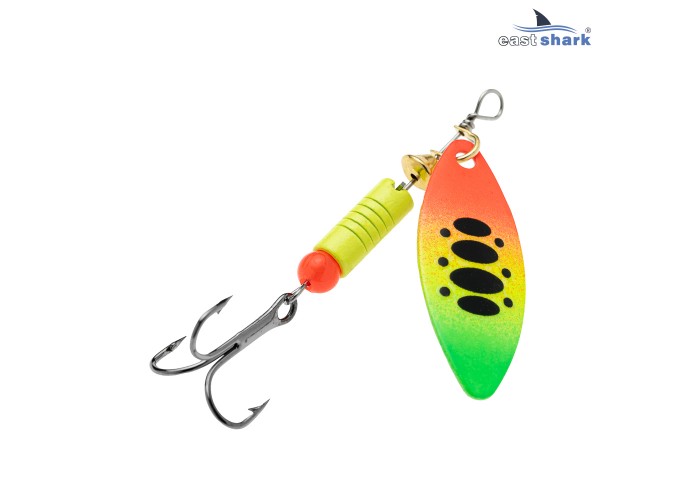Блесна вращающаяся (уп./5шт.) EastShark Longer размер-2 (7 грамм) col.#639