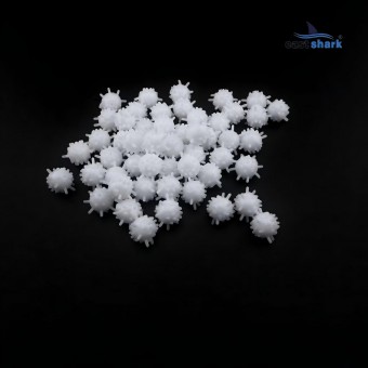 Плавающая силиконовая насадка 10 мм ваниль (уп./10 шт)