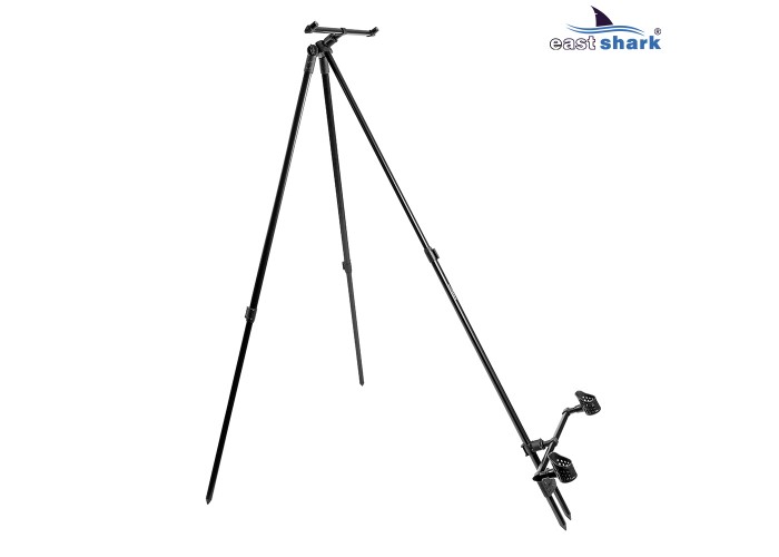 Подставка тренога на два удилища со стаканами EastShark SCK-182