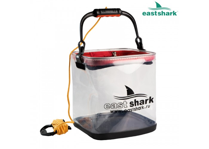 Ведро для замеса прикормки прозрачное D 24