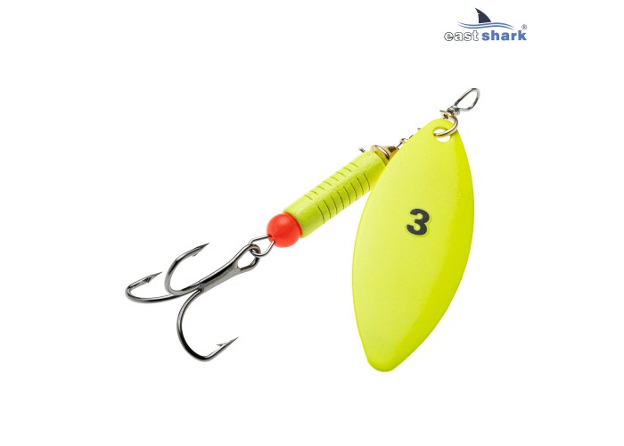 Блесна вращающаяся (уп./5шт.) EastShark Longer размер-3 (9,5 грамм) col.#653