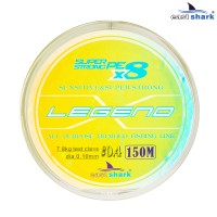 Шнур EastShark Legend X8 150м 0,20мм #2,0 желтый