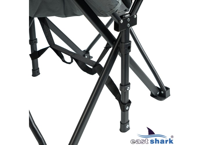 Раскладушка EastShark туристическая ES-97 серая