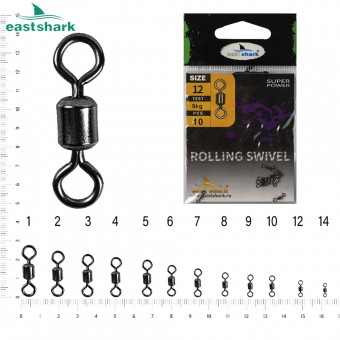 Вертлюг бочонок NEW №9