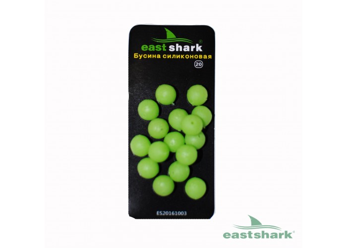 Силиконовая бусина фосфорная d12 ES20161203