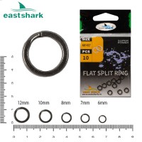 Кольцо заводное плоское 7.0*1.2 (уп./10шт.)