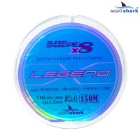 Шнур EastShark Legend X8 150м 0,08мм #0,2 голубой