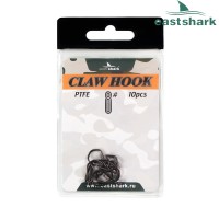 Крючки тефлон EastShark CLAW HOOK №8 (уп.10шт.)