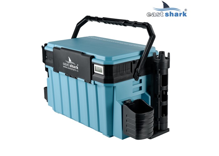 Ящик рыболовный EastShark LY85 голубой