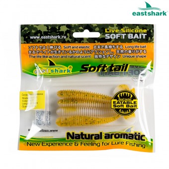 Силиконовая приманка ES31011 87,5 мм (4 шт/уп) color: K071