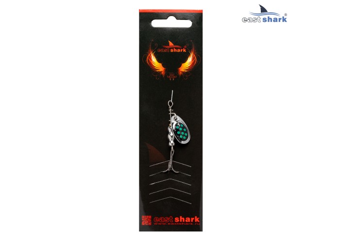 Блесна вращающаяся (уп./5шт.) EastShark Screw размер-1 col.#720