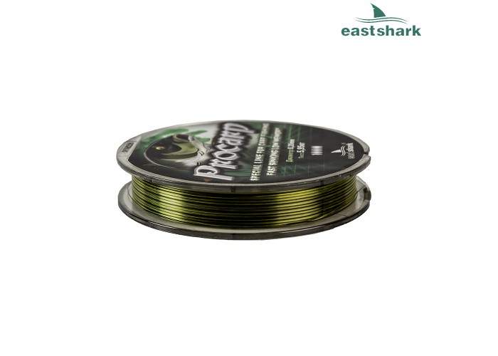 Леска PROCARP 100 м черно-зеленая 0,20