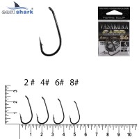 Крючки NEW EastShark Vasakura S6 № 8 BL