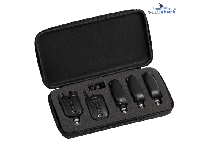 Набор сигнализаторов  с пейджером EastShark TLI-14 mini (4+1)