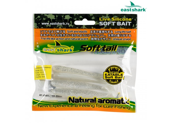 Силиконовая приманка ES3118 100 мм (4 шт/уп) color: K016