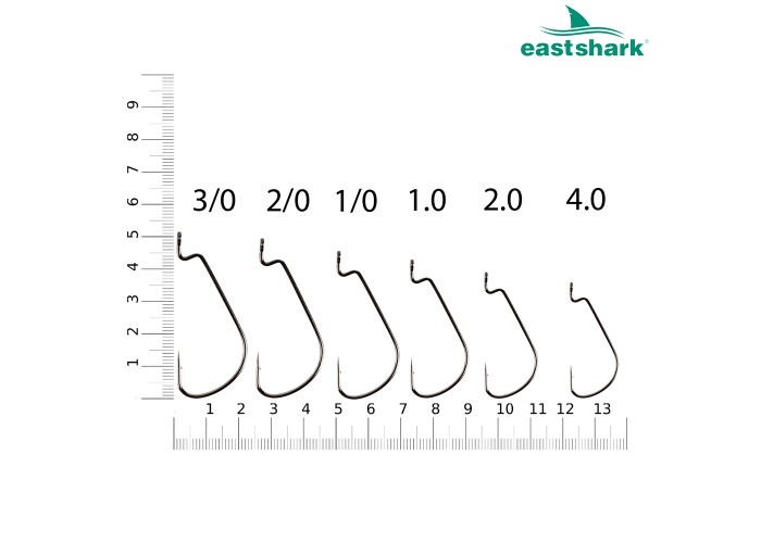 Крючки офсетные 5163  № 2/0