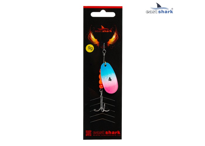 Блесна вращающаяся (уп./5шт.) EastShark Screw размер-4 (9 грамм) col.#783