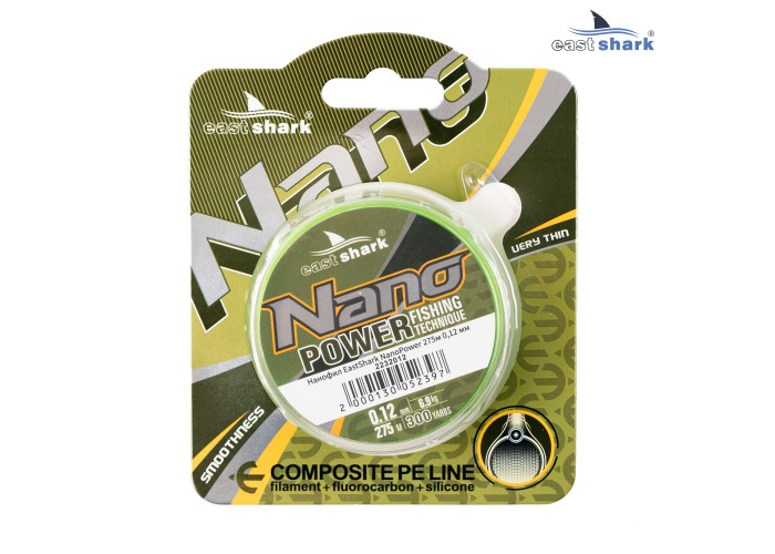 Нанофил EastShark NANOPower 0,12мм 275м