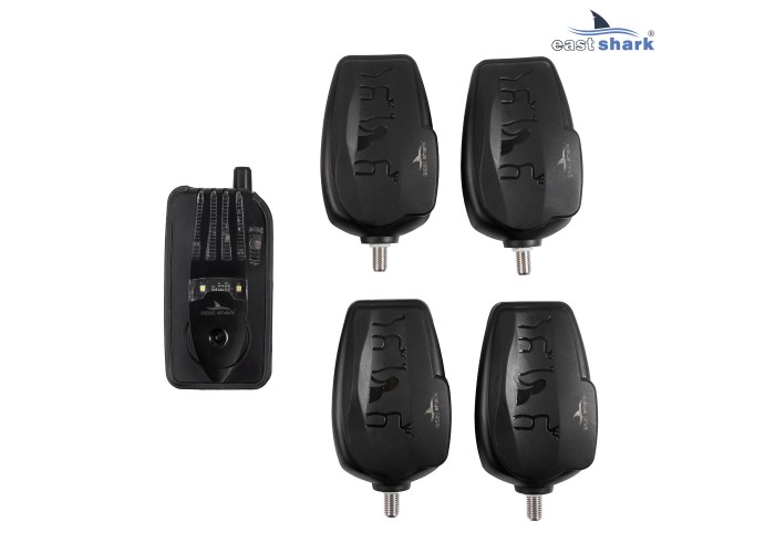 Набор сигнализаторов EastShark Special Carp Alarm 4+1 NEW обновленная версия