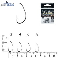 Крючки NEW EastShark Vasakura S3 № 6 BL