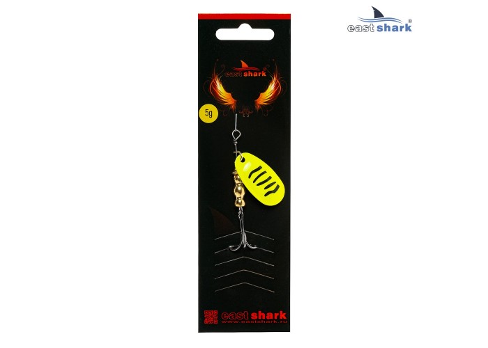 Блесна вращающаяся (уп./5шт.) EastShark Screw размер-2 (5 грамм) col.#799