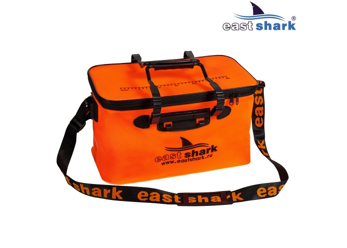 Ведро для замеса прикормки квадратное оранжевое  D 50