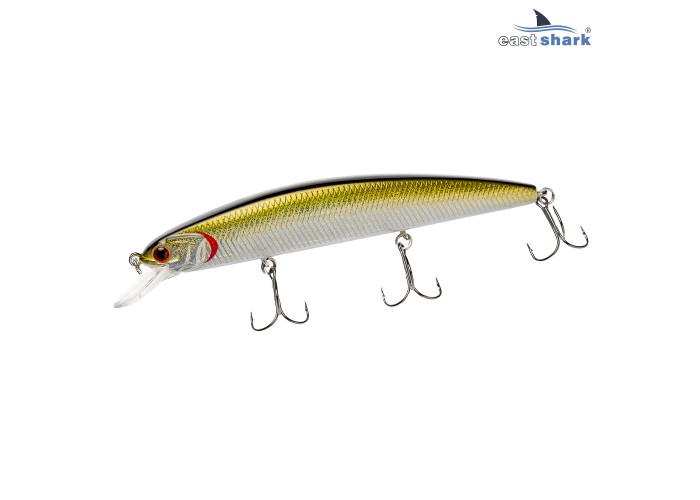 Воблер EastShark Minnow 11см. 16г. 0.5-1m Suspending col.#008