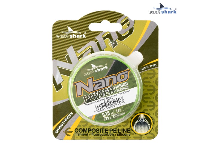 Нанофил EastShark NANOPower 0,15мм 275м