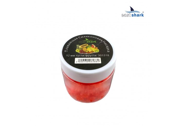 Плавающая силиконовая насадка 10 мм тутти- фрутти (уп./10 шт)