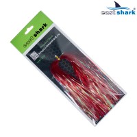 Люрекс EastShark большая упаковка "Чешуя" красный