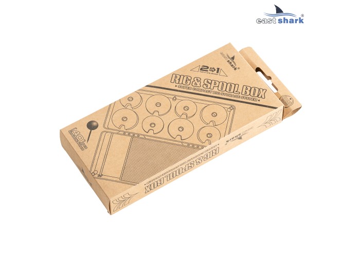 Поводочница Rig & Spool Box EastShark