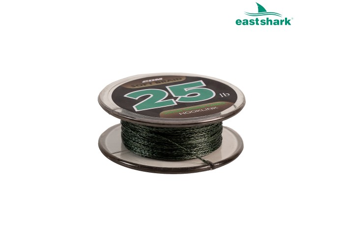 Поводковый материал мягкий Solid green camo 25 lb 20 m