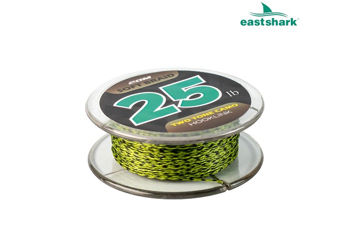Поводковый материал мягкий TWO TONE CAMO 25 lb 20 m