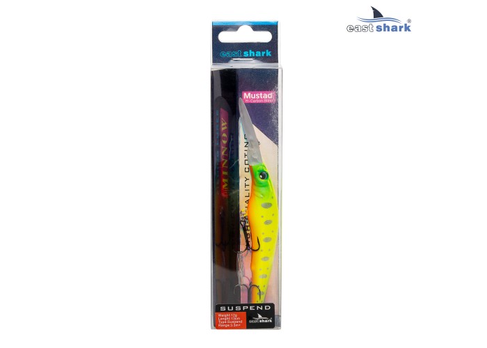 Воблер EastShark Meg 13см. 12г. 3.5+m Suspending col.#005