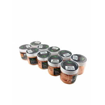 Искусственная насадка Червь 50 мм C02 (уп./10шт.)