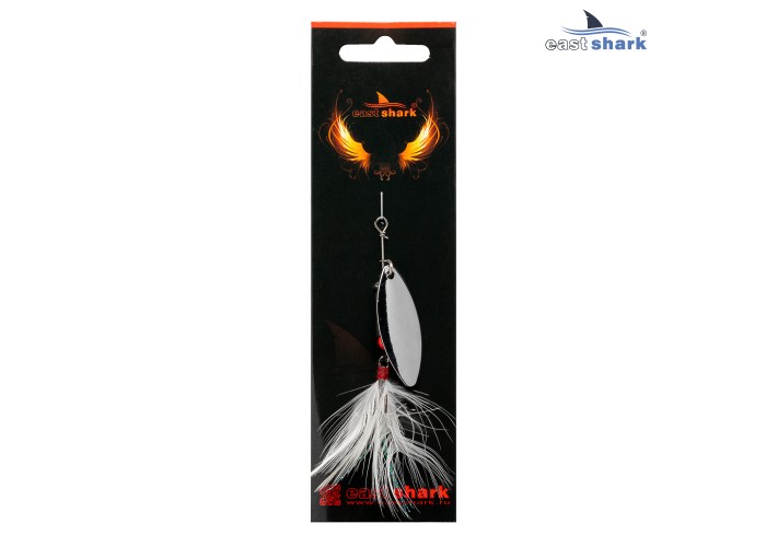 Блесна вращающаяся (уп./5шт.) EastShark Zander размер-3 col.#520