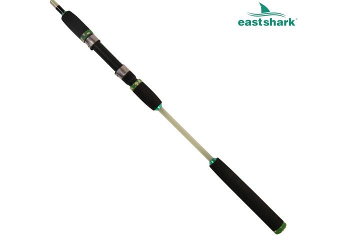 Удилище ES Крокодил прозрачный с тросом (60-150гр) 1,8 м