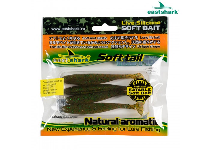 Силиконовая приманка ES3118 100 мм (4 шт/уп) color: 227