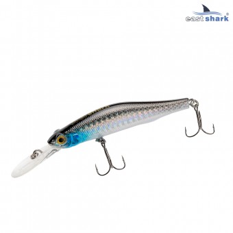 Воблер EastShark Croofed 8см. 9г. 1-2m Suspend col.#002