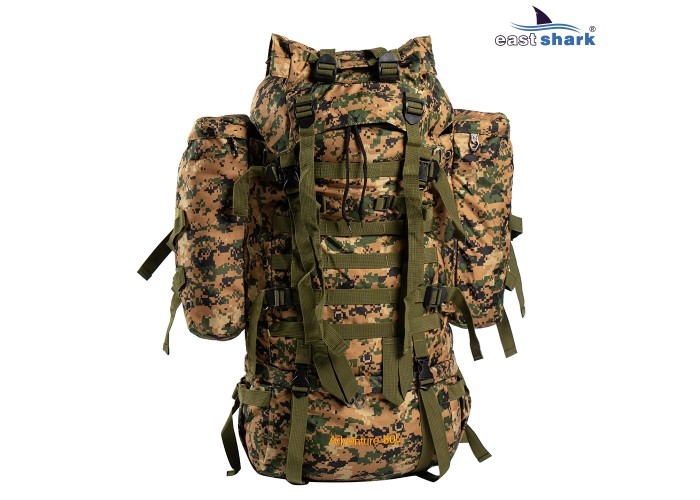 Рюкзак EastShark ES-170 80L камуфляж ортоп. спина