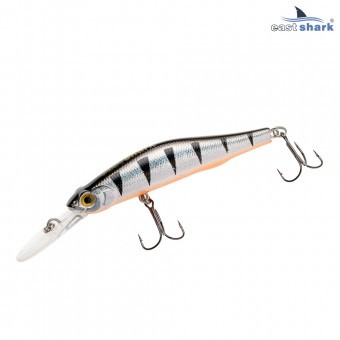 Воблер EastShark Croofed 8см. 9г. 1-2m Suspend col.#001