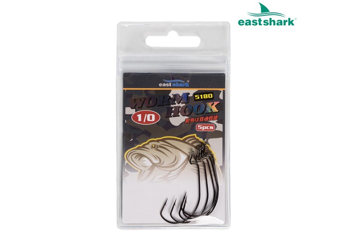 Крючки офсетные 5180  № 1/0