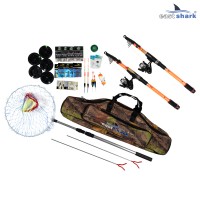 Набор рыболовных принадлежностей в чехле (2 удилища Delta XXX 3,0 м)