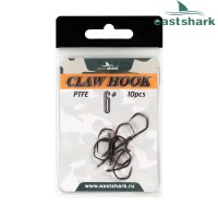 Крючки тефлон EastShark CLAW HOOK №6 (уп.10шт.)