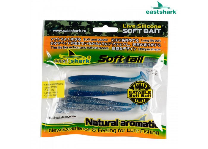 Силиконовая приманка ES3118 100 мм (4 шт/уп) color: 012